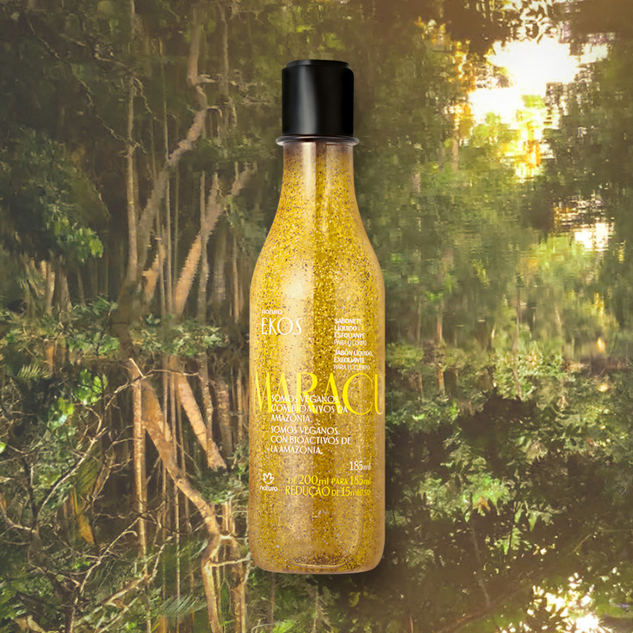 Ekos Jabón Líquido Exfoliante Maracuyá